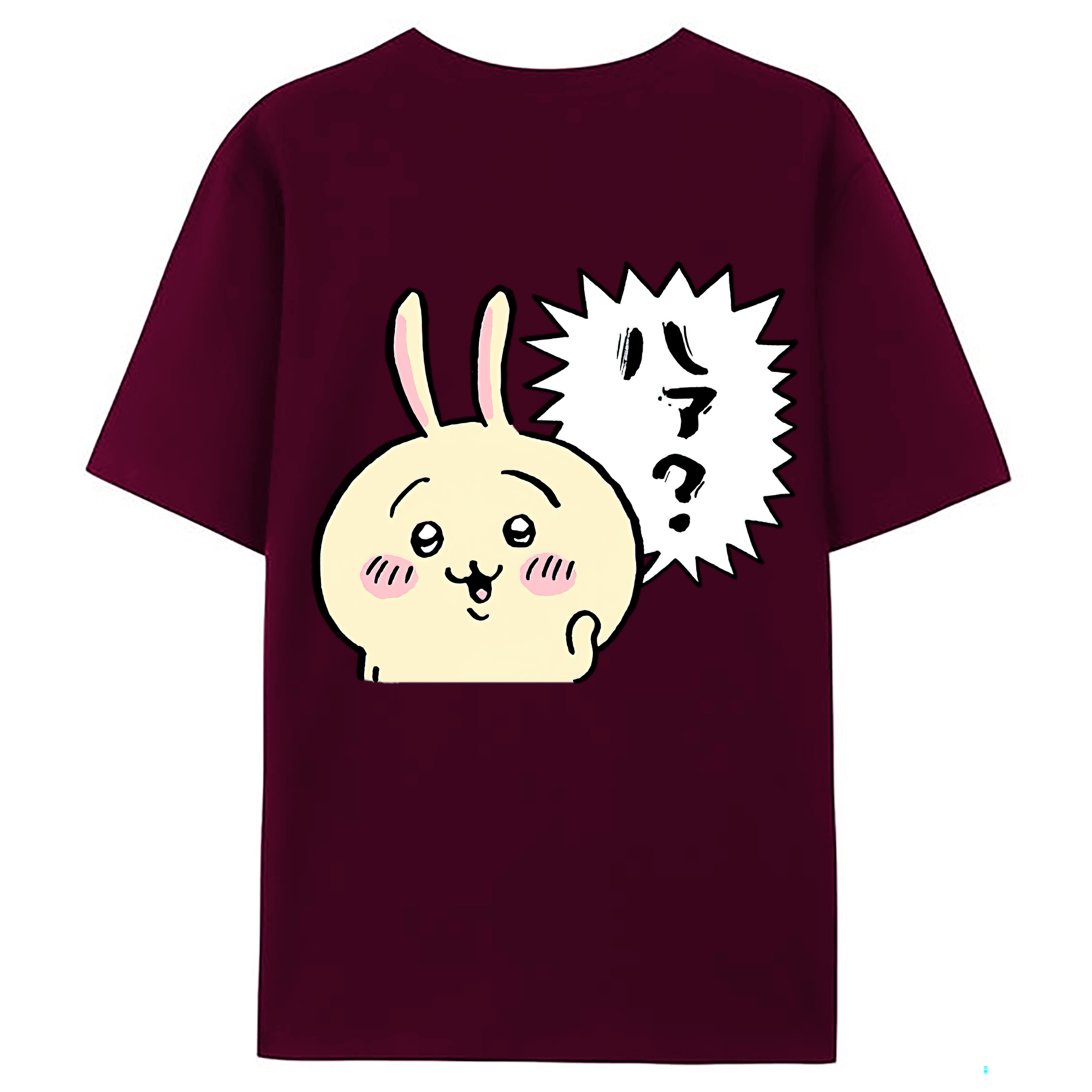 （画像用） ちいかわ うさぎ Chii-kawa usagi レディース半袖Tシャツ(バックプリント)